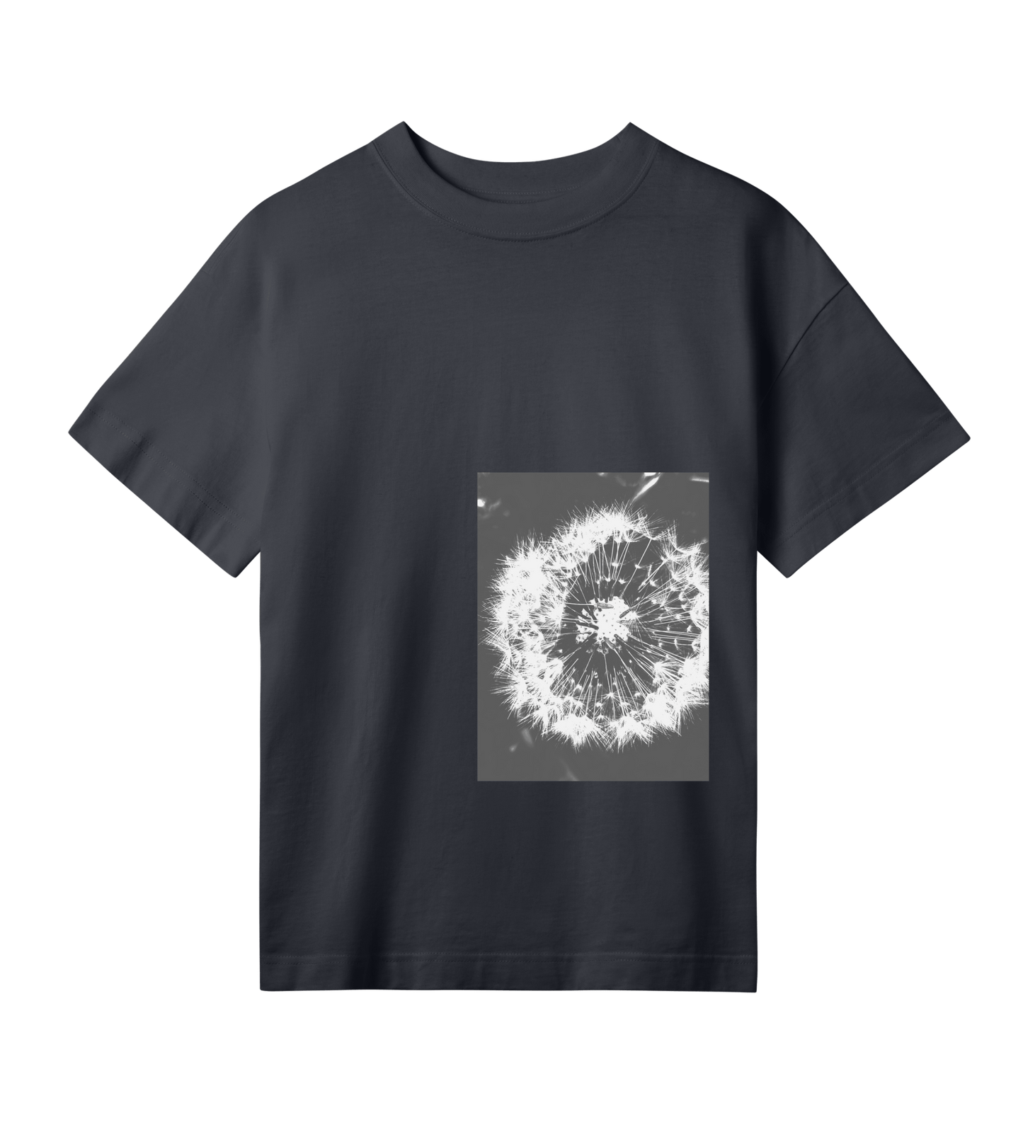 dandelion - oversized tee – konstnärligt tryck från RealRareDesign