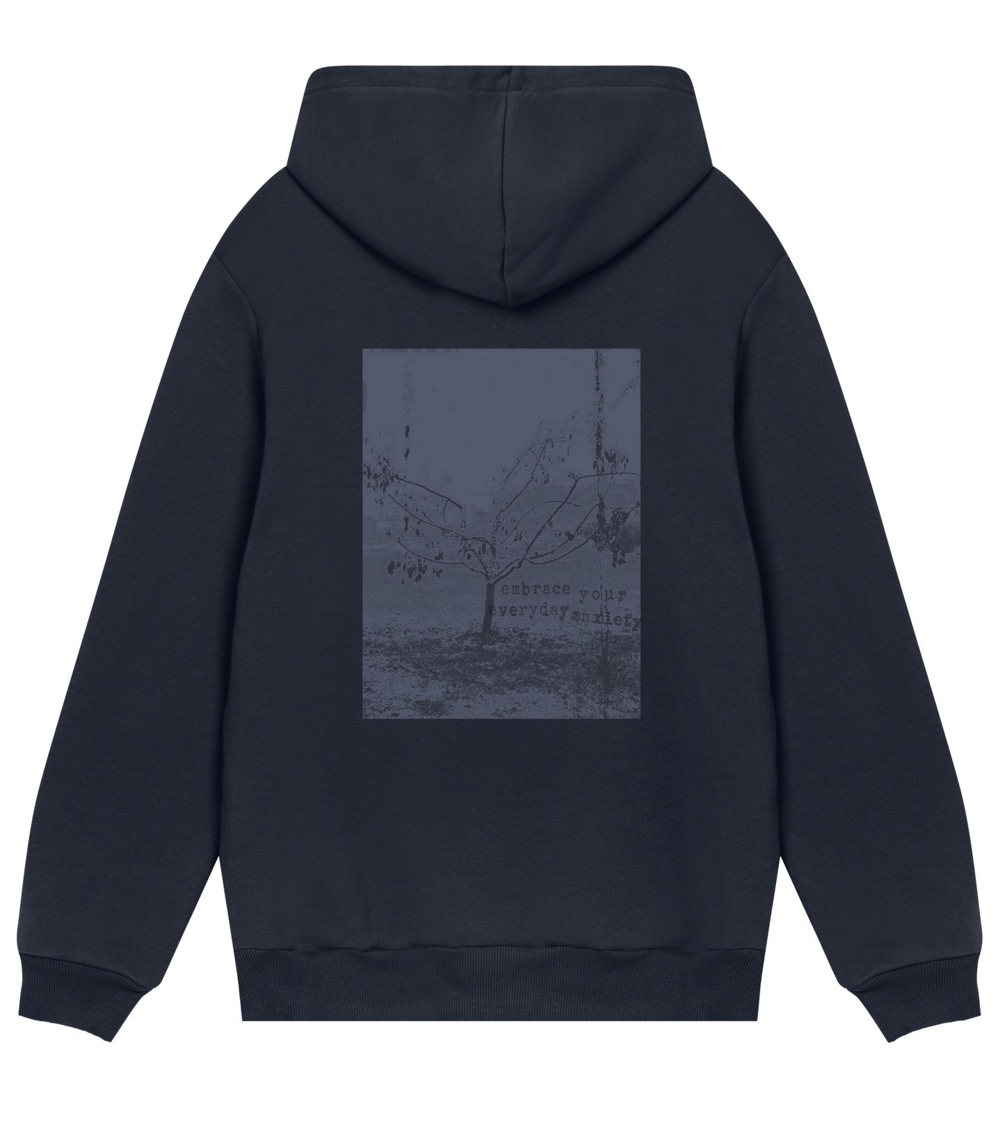 Everyday Anxiety - regular hoodie – konstnärligt tryck från RealRareDesign