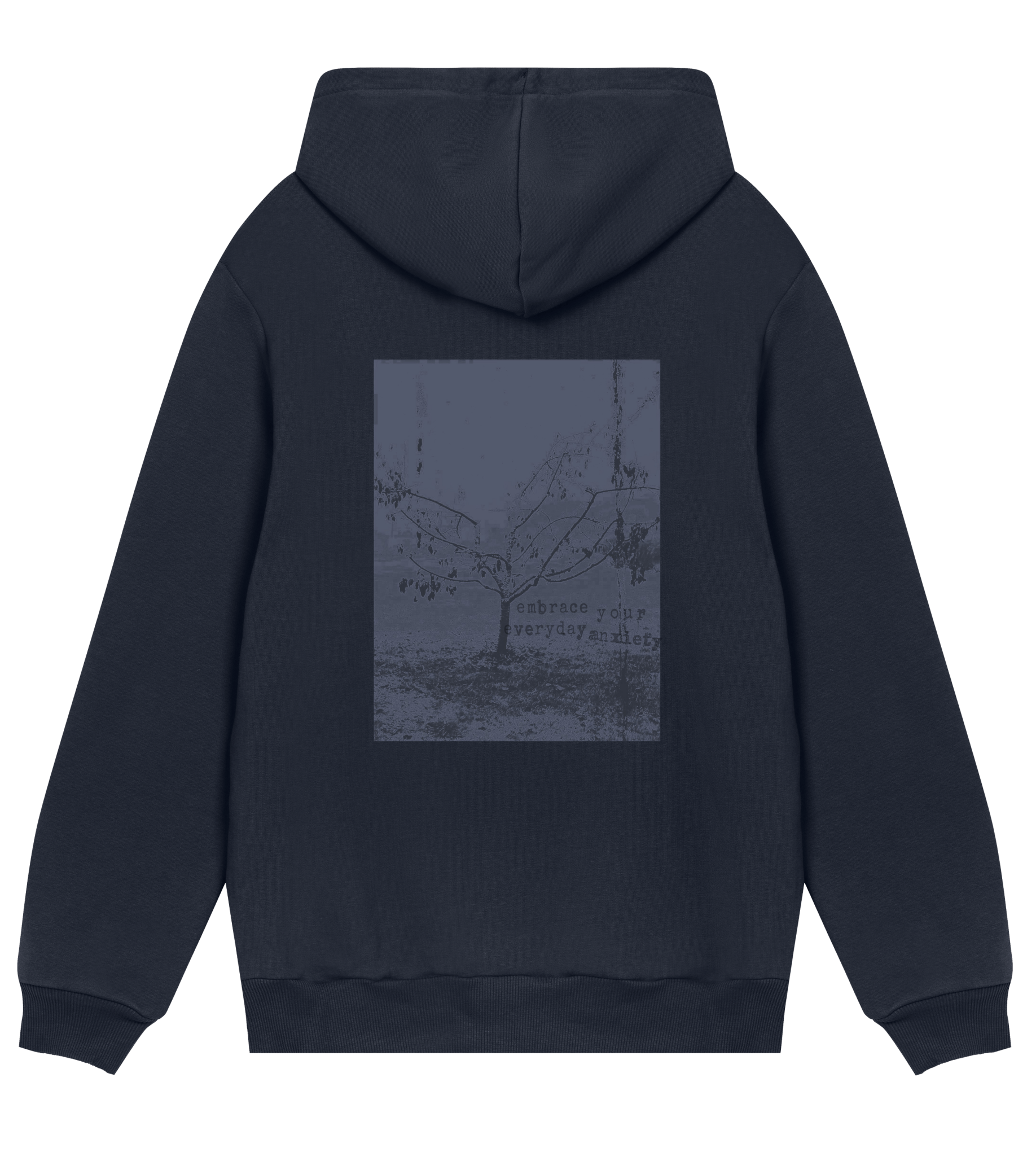 Everyday Anxiety - regular hoodie – konstnärligt tryck från RealRareDesign