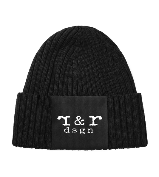 r&r beanie – konstnärligt tryck från RealRareDesign