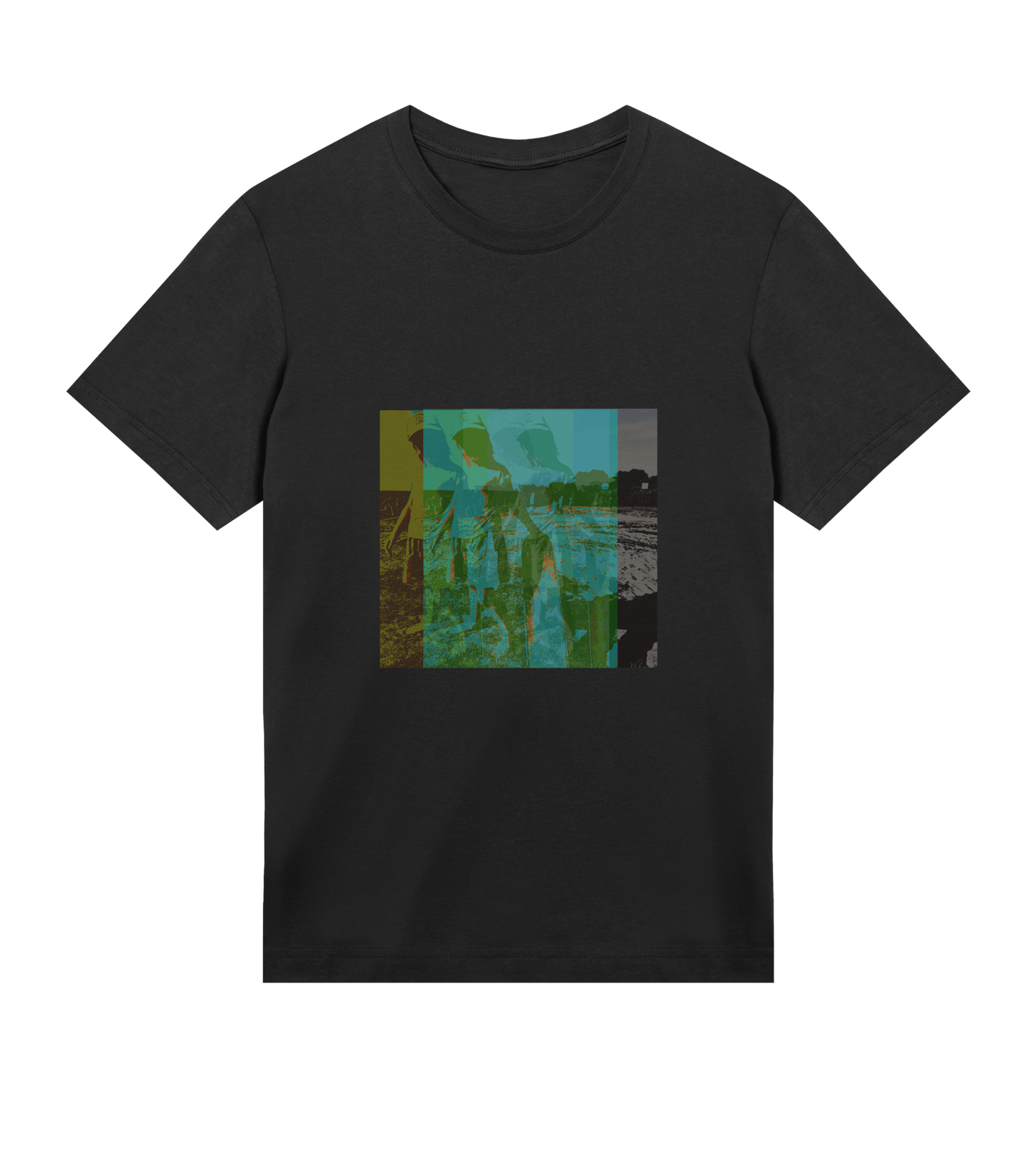 Skater girl - regular tee – konstnärligt tryck från RealRareDesign