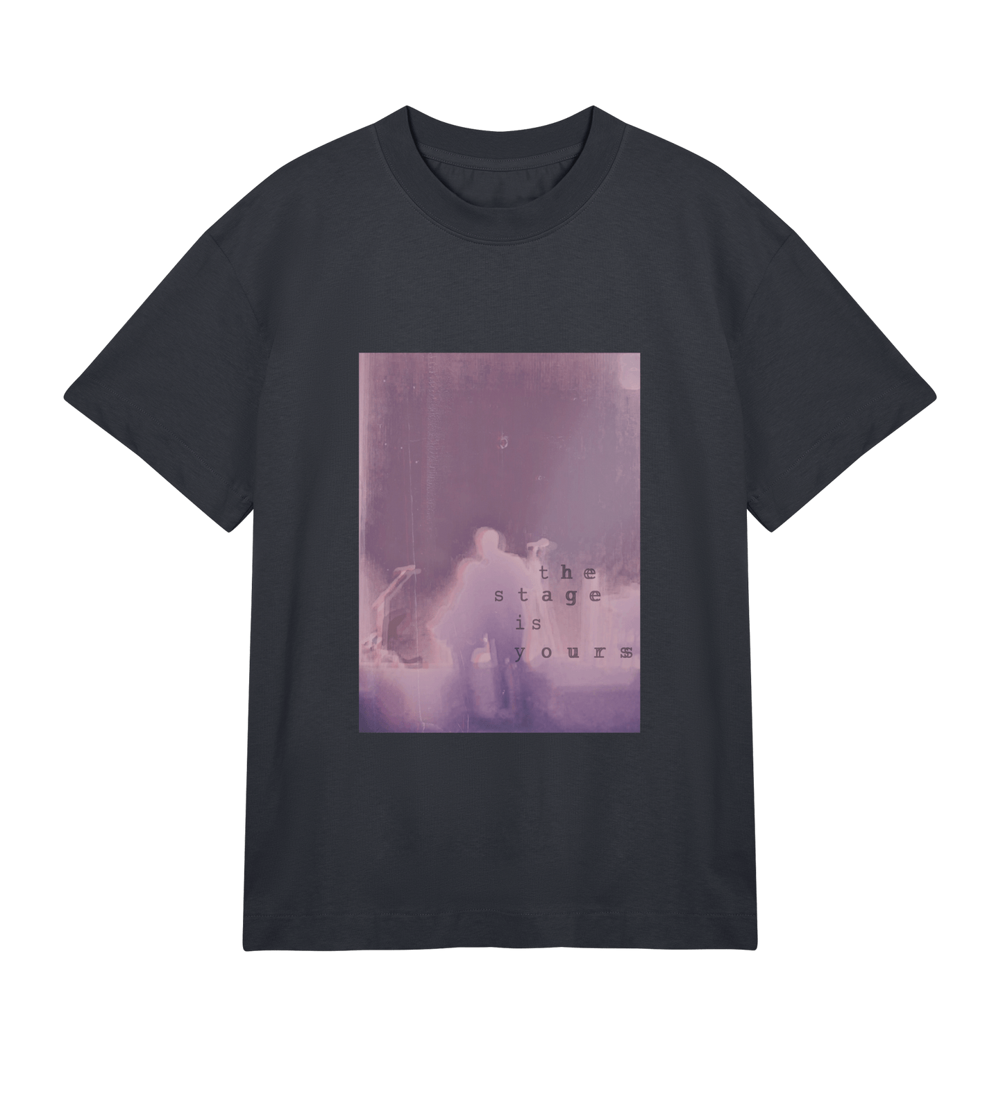 The stage - oversized tee – konstnärligt tryck från RealRareDesign