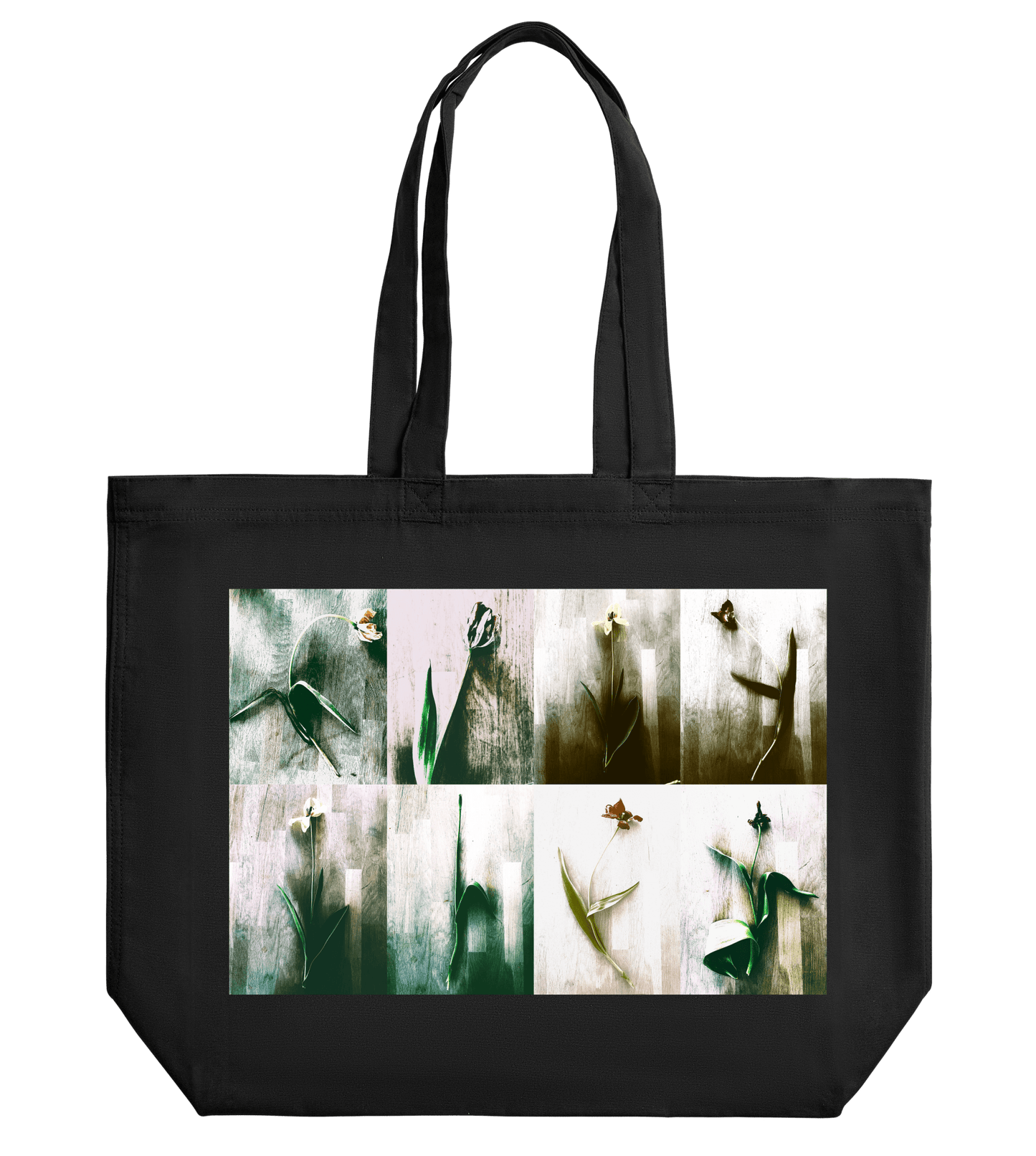 Tulips - large tote – konstnärligt tryck från RealRareDesign