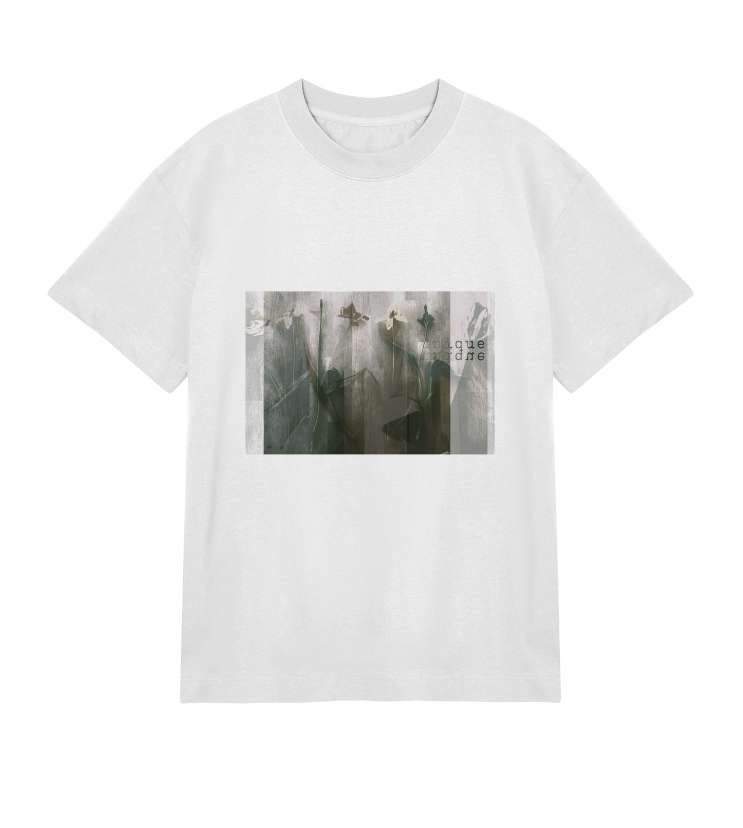 Unique - oversized tee – konstnärligt tryck från RealRareDesign