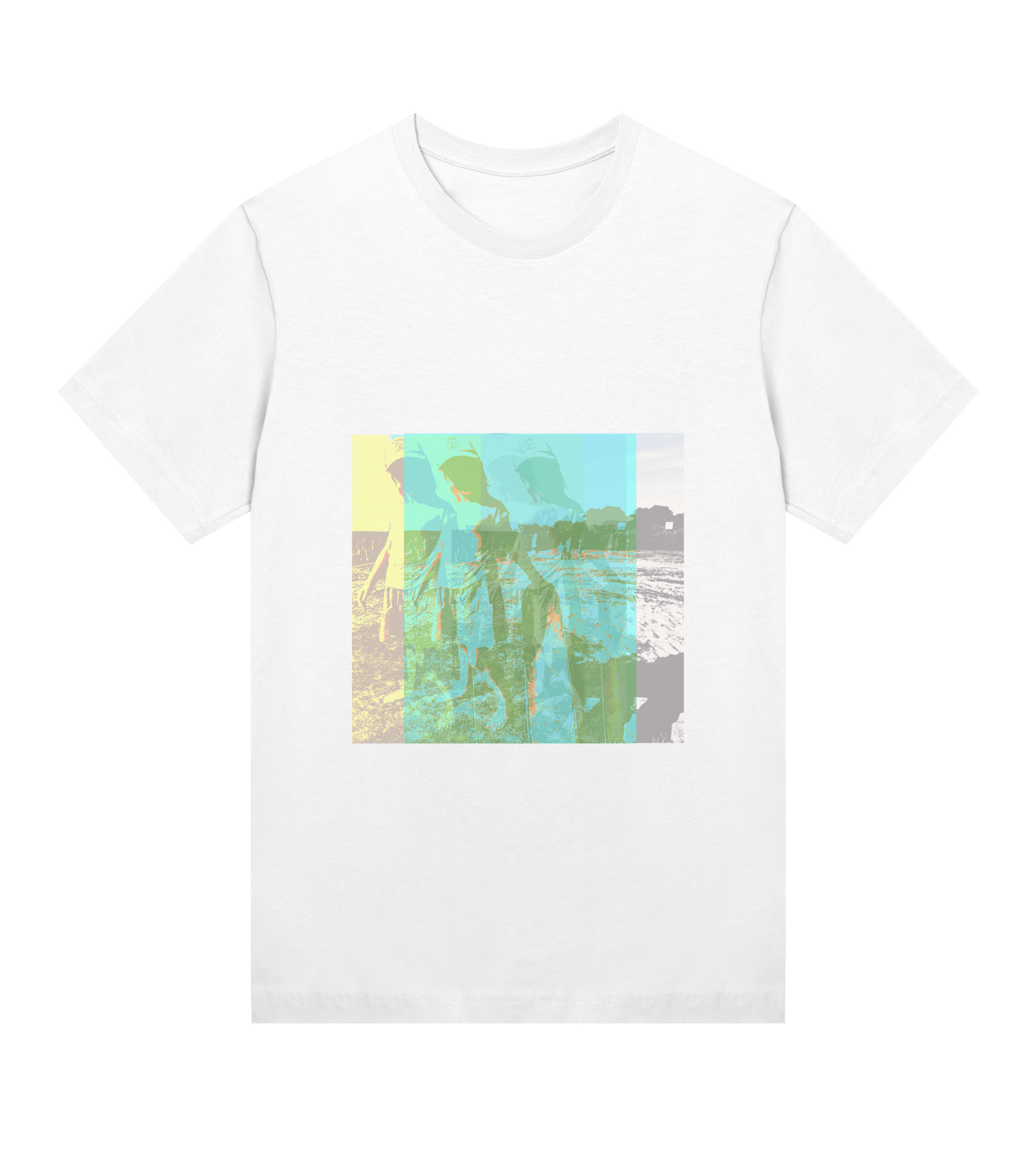 Skater girl - regular tee – konstnärligt tryck från RealRareDesign