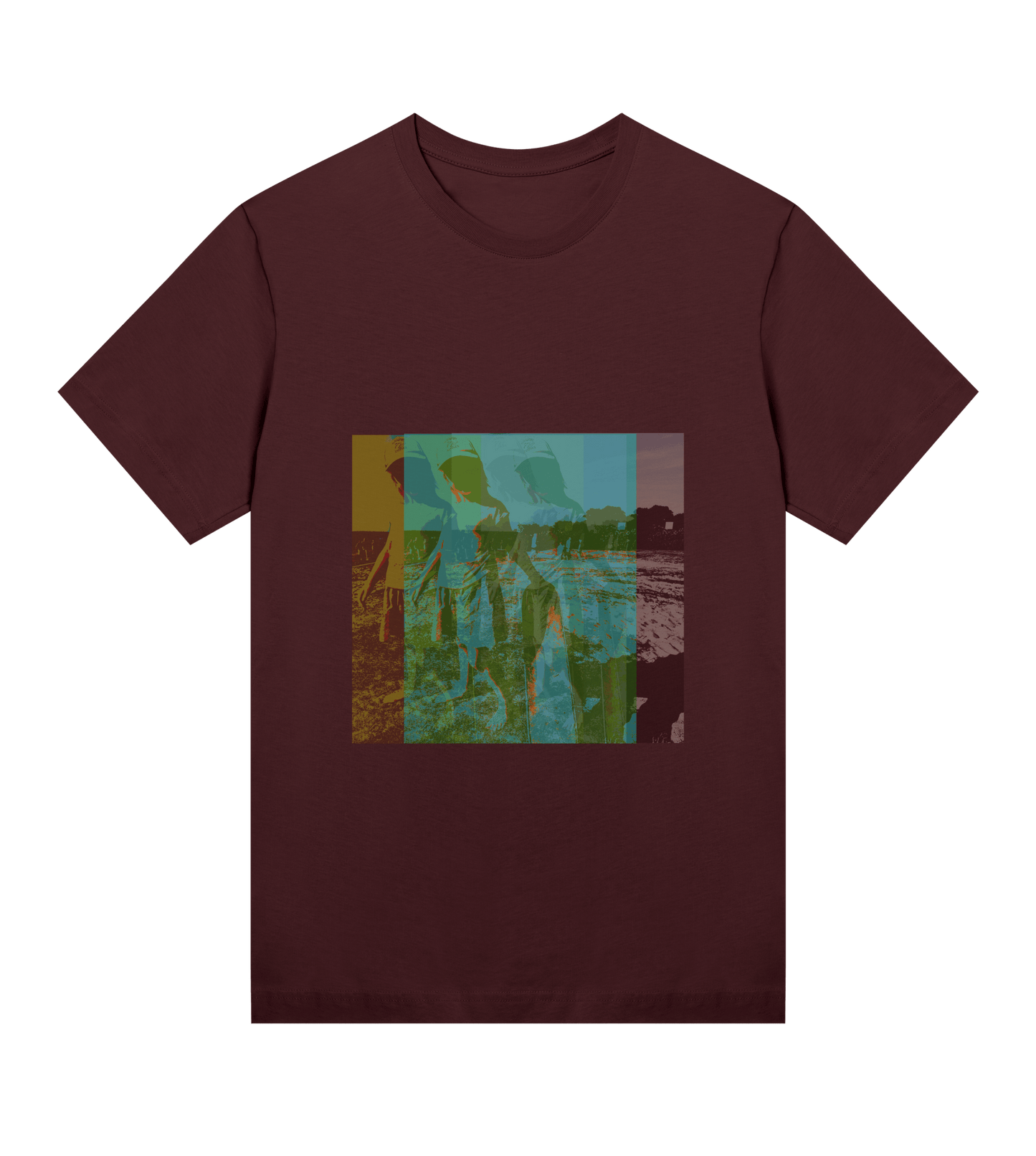 Skater girl - regular tee – konstnärligt tryck från RealRareDesign