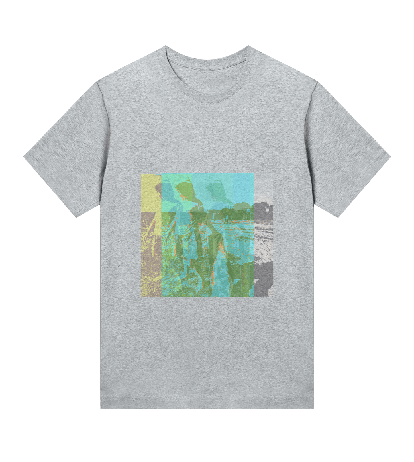 Skater girl - regular tee – konstnärligt tryck från RealRareDesign