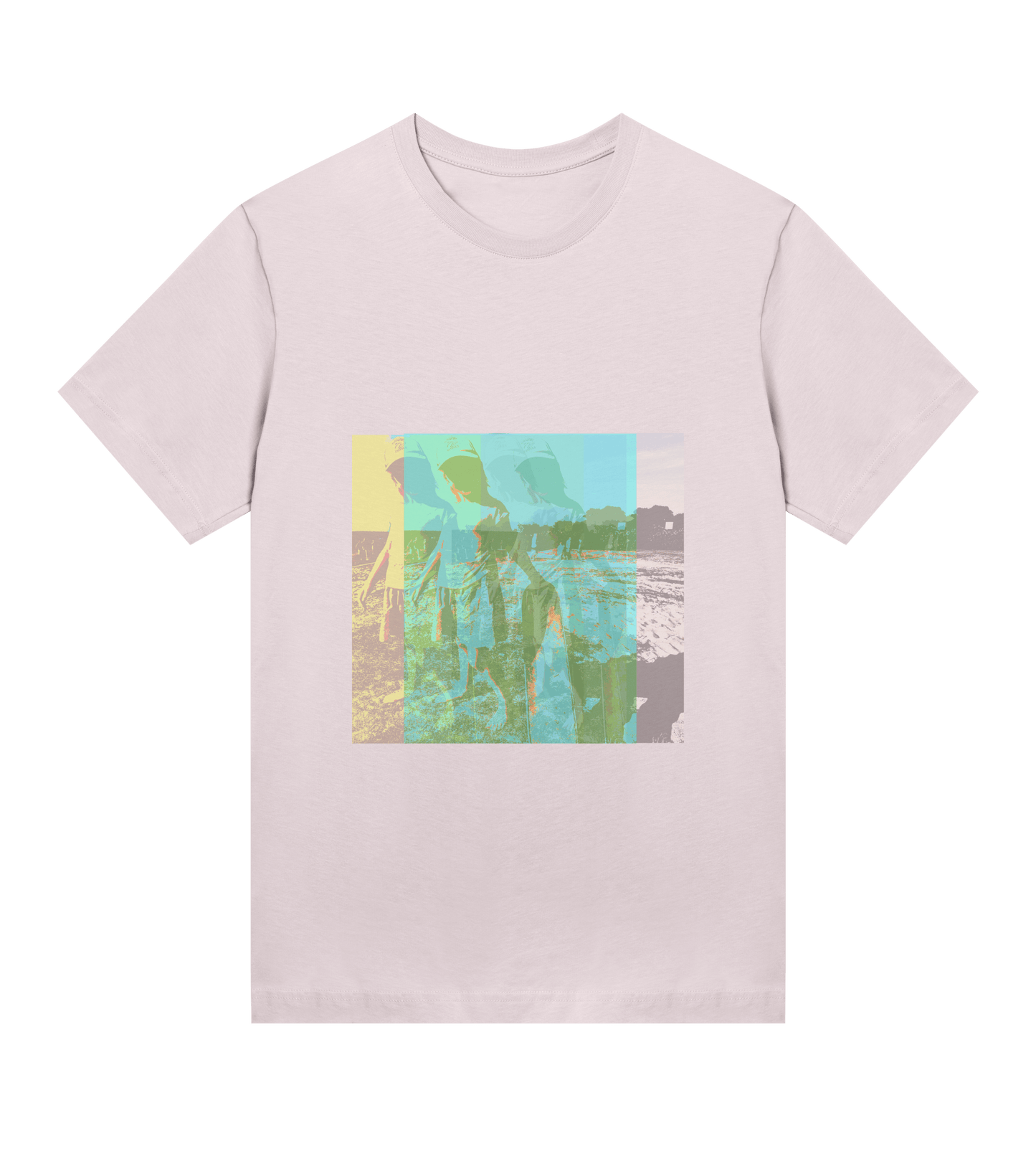 Skater girl - regular tee – konstnärligt tryck från RealRareDesign